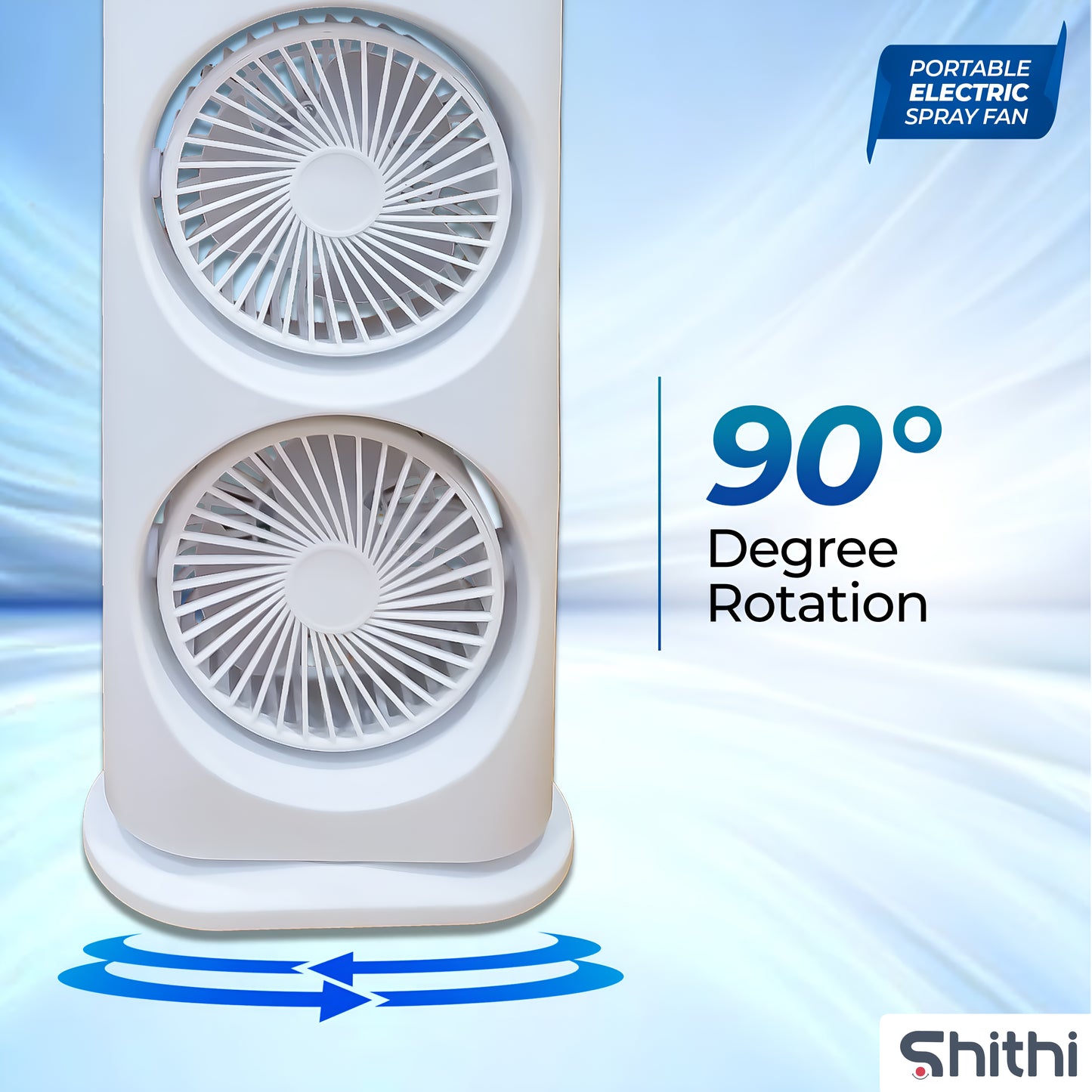 Mini Air Cooler Spray Fan with Mist Humidifier