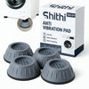Anti vibration pads for washing machine and refrigerator set of 4 reducing noise and movement