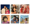 Custom Photo Fridge Magnets (2x2 Inch) – Premium Metal Waterproof Personalized Refrigerator Magnets – Set of 6 – SHITHI Shithi Enterprises